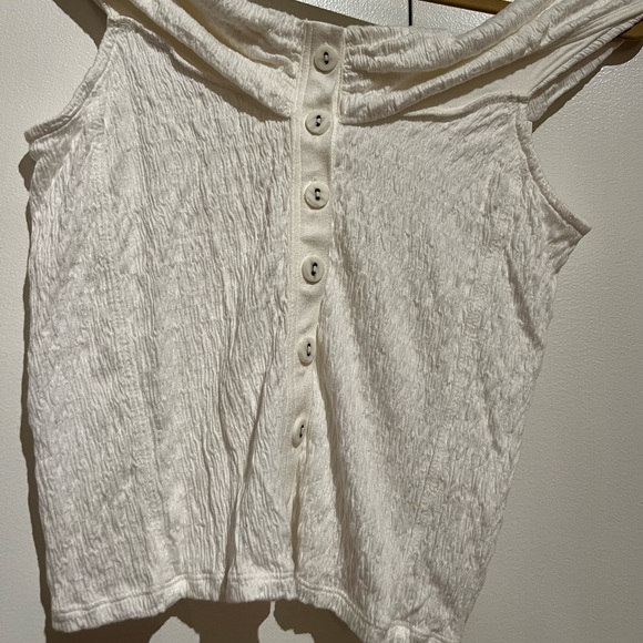 Free People Off Shoulder Crop Top NWT - Picture 4 of 6